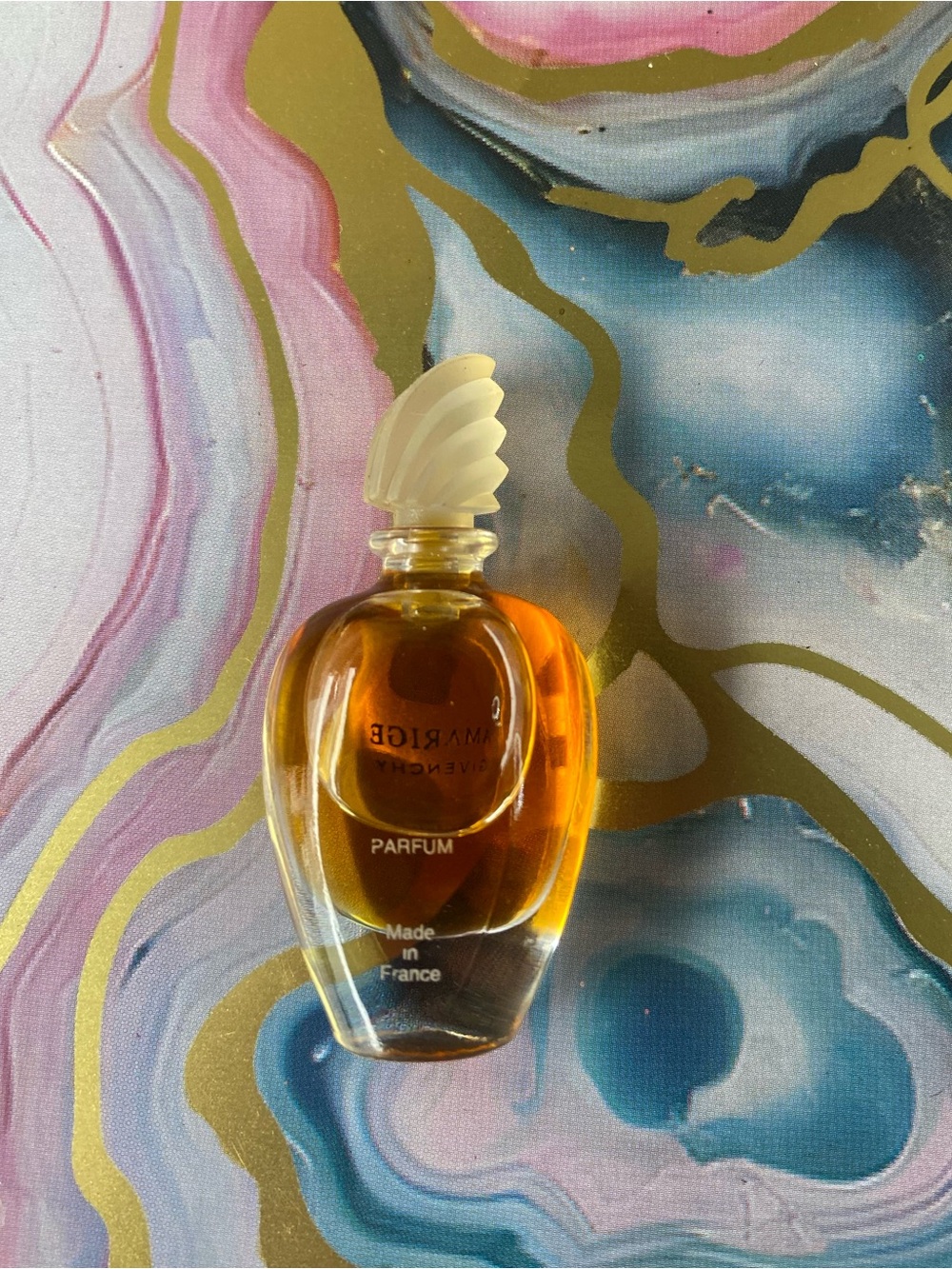 Vintage Givenchy Amarige Miniature Parfum Perfume Mini Splash 4ml Collectible - Picture 2 of 9